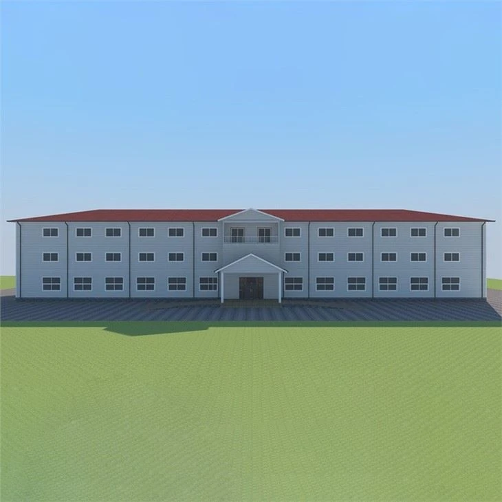 Heavy Floor Loaing Steel Structure Hotel09