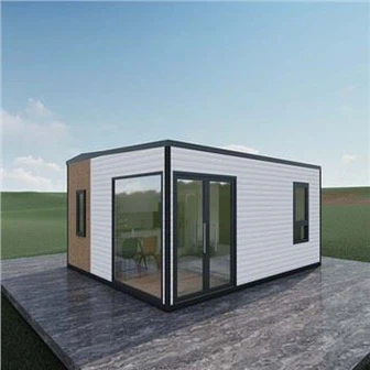 Удобни за транспортиране разширяеми контейнерни домове