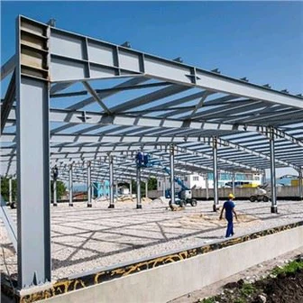 Работилница за стоманени конструкции с Н-лъч